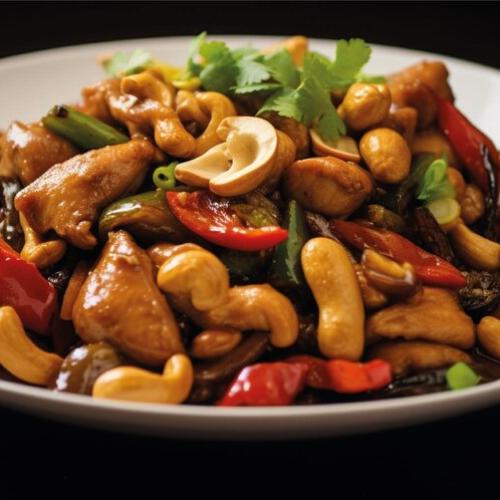 Chill Pork, Beef or Chicken with Cashew Nut