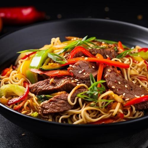 Beef Mee Goreng at Acropol Restaurant
