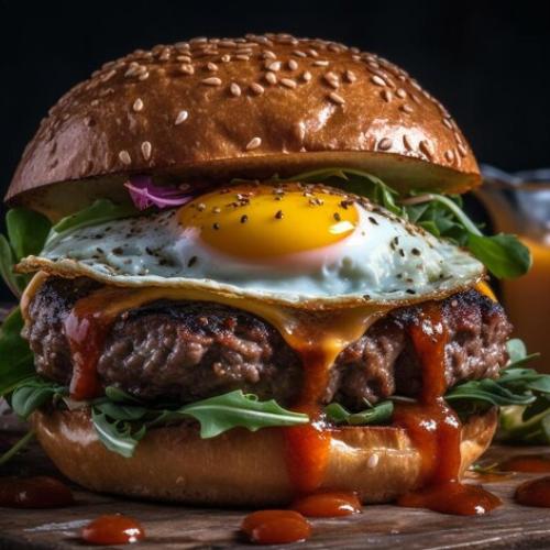 Signature Beef Patty with Egg