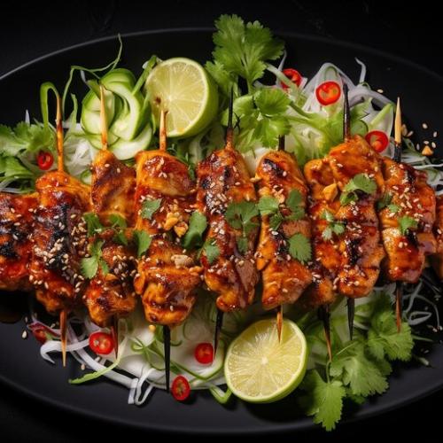 Tandoori Tikka Plate at Acropol Restaurant