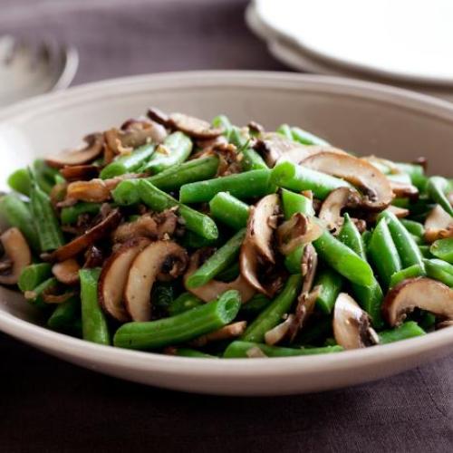 Green Beans with Mushroom