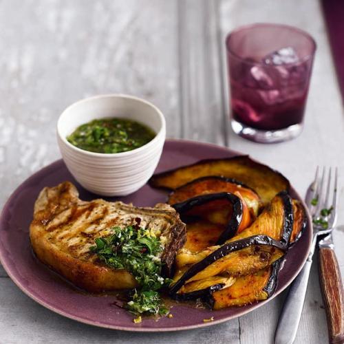Pork with Aubergines