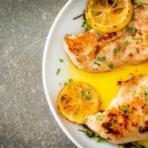 Pan Fried Lemon Chicken Fillet