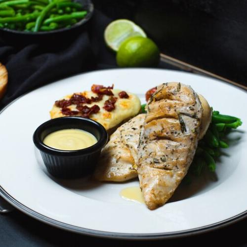 Fish Fillet with Garlic Butter Sauce at Shan's Red Dragon Restaurant 