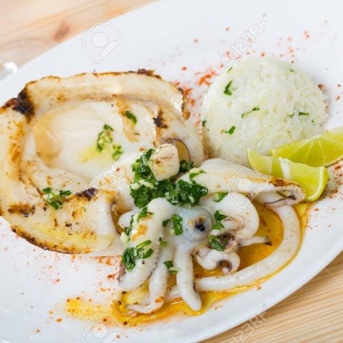 Boiled Cuttlefish