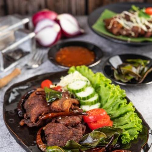 Fried Mutton Vegetable