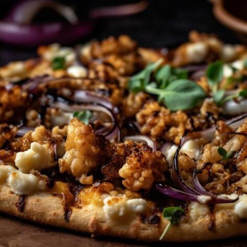 HOT BUTTER CUTTLE FISH PIZZA