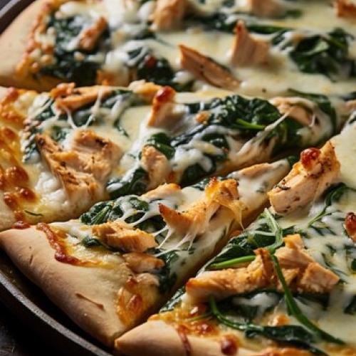 HOT BUTTER MUSHROOM at Flames Pizzeria