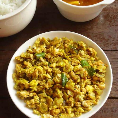 Egg Podimas at Madras Masala