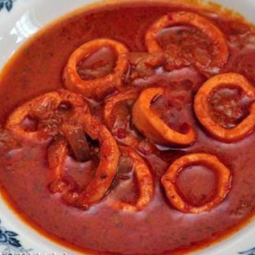 Cuttle Fish Masala