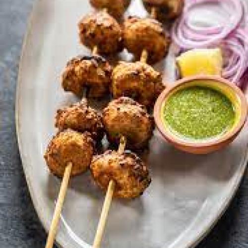 Paneer Tikka (Pudina/Malai/Hariyali) at Madras Masala