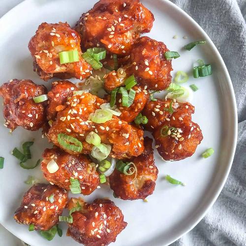 Chili Cauliflower at Madras Masala
