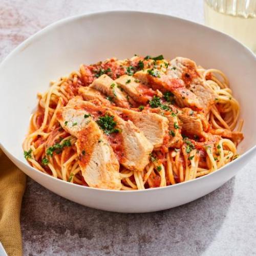 Chicken Marinara at Catamaran Beach Restaurant