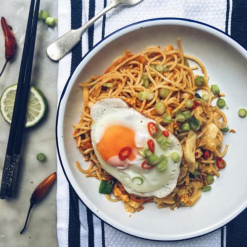 NasiGorang Noodles Chicken