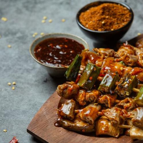 BEEF KOOBIDEH KEBAB at Fayaz Arabian Shawarma 