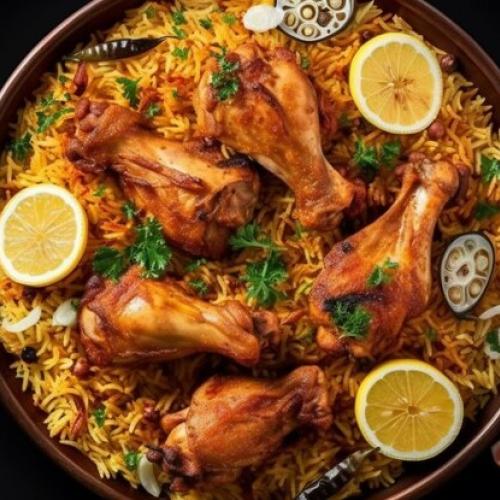 BBQ WHOLE CHICKEN BIRIYANI