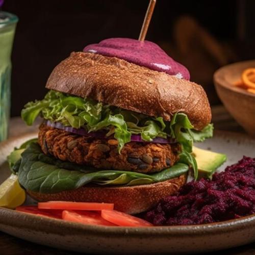 Vege Supreme at Burger Garaj