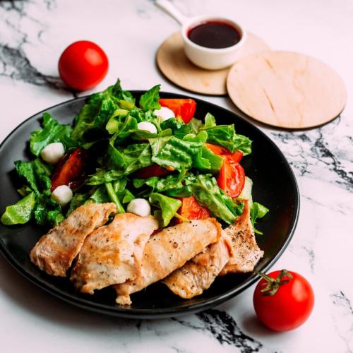Fried Turkey with Kangkung at Kingmeal Family Restaurant