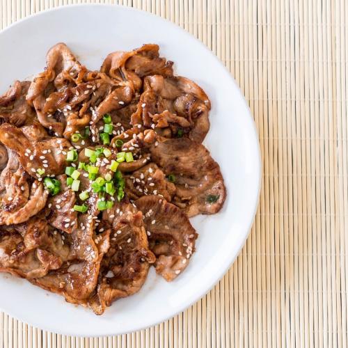 Pork Bistu at Kingmeal Family Restaurant