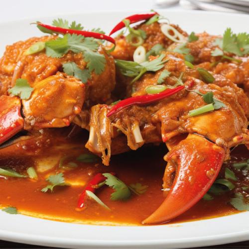 Fried Crab in Ginger & Garlic Sauce at Kingmeal Family Restaurant