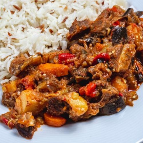 Beef Mongolian Rice at The One Restaurant