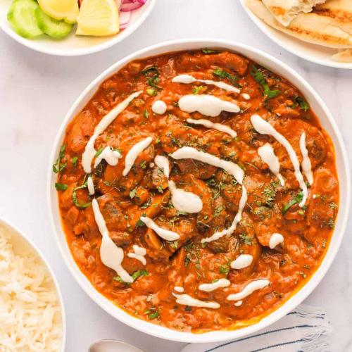 Mushroom Masala at Kingmeal Family Restaurant