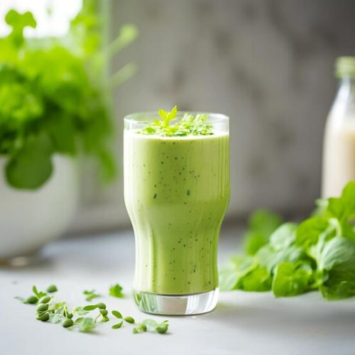 Corriander shake at Kingmeal Family Restaurant