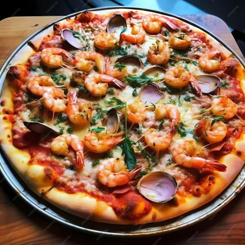 Prawn Devilled Pizza