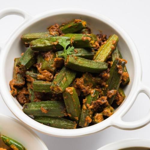 Bhindi Masala at Doctor Koththu