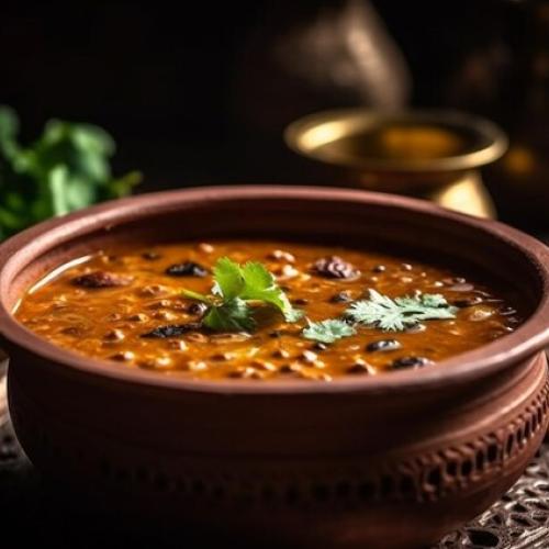 Andra Chicken Masala at Happy Shine Restaurant 