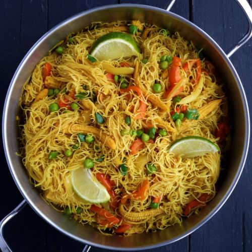 Stir Fried Vermicelli Vegetable (v)