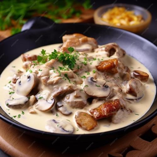 CHICKEN WHIP WITH MUSHROOM