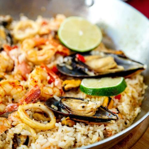 Mongolian Rice - Seafood (Flash)
