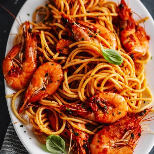 SPICY SMOKED PASTA WITH CAJUN RUBBED GRILLED CHICKEN