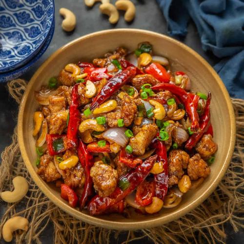 Chili Chicken with Cashew Nuts