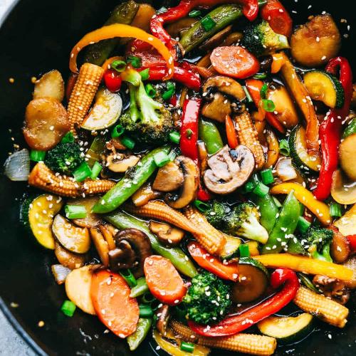 Wok Fried Veg at The Sanctuarii