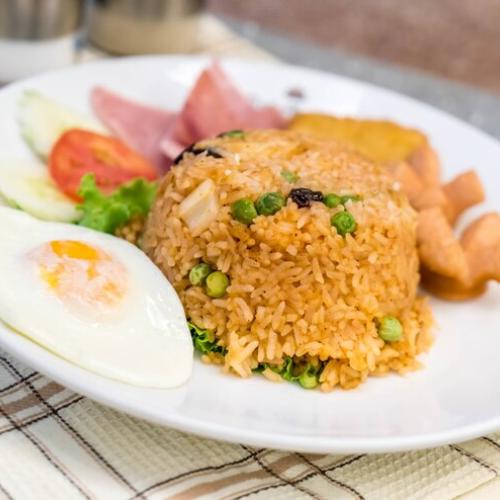 Egg & Vegie Rice  at Daily Dish