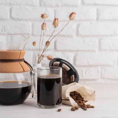 BLACK COFFEE POT