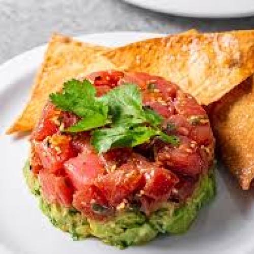 TUNA TARTARE at Daffodil Restaurant Unawatuna 
