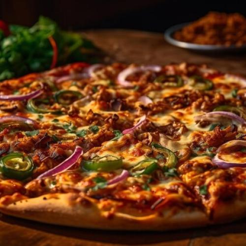 Crispy Chicken Pizza 