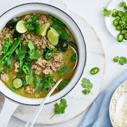 Thai Green Curry Pork at Sam's Hangout