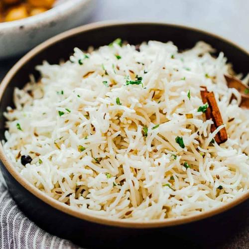 Cumin Rice With Choice Of Meats & Sauce
