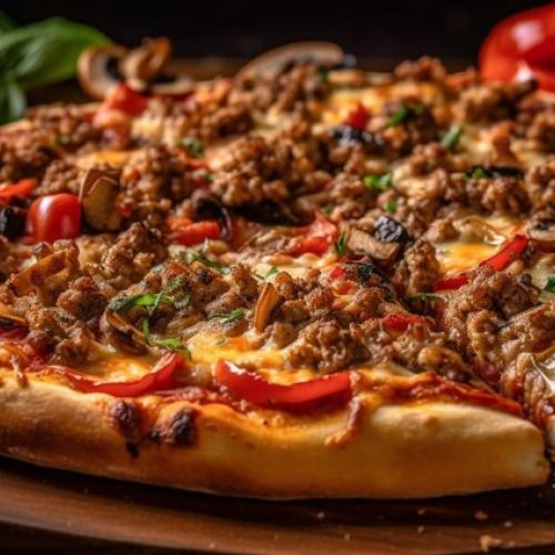 Mixed Meat Pizza