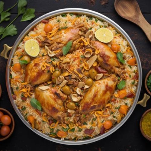  Grilled Chicken With Rice & Veg