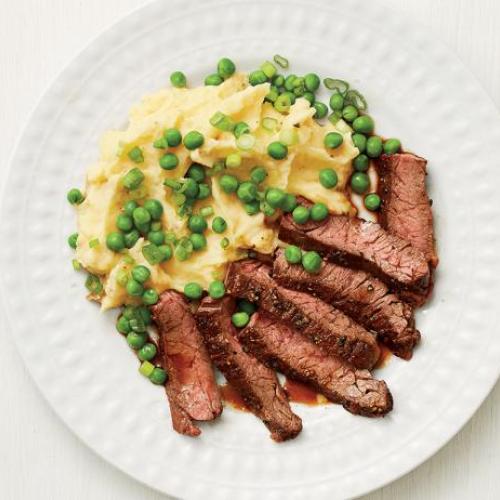 Grill Beef with Potato Mesh