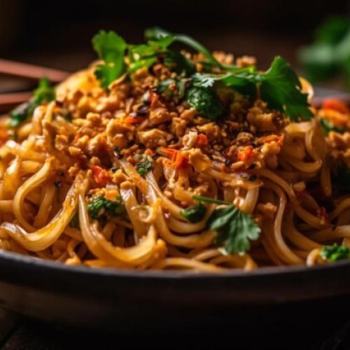 Fried Beef  Cheese Pasta at Isnapulla Heritage 