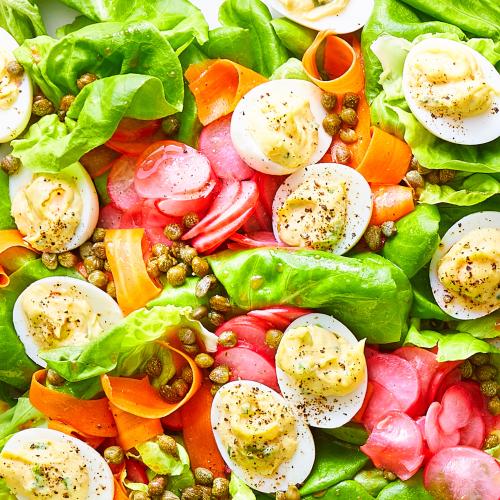 Egg & Vegetable Coleslaw