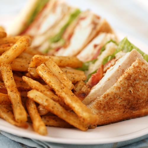 French Fries at Blue Sand Beach Resort