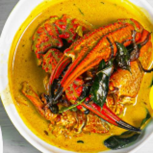 Crab curry
