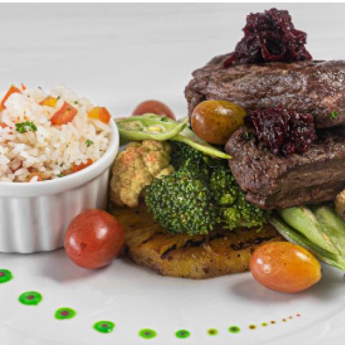 Australian grilled beef steak  